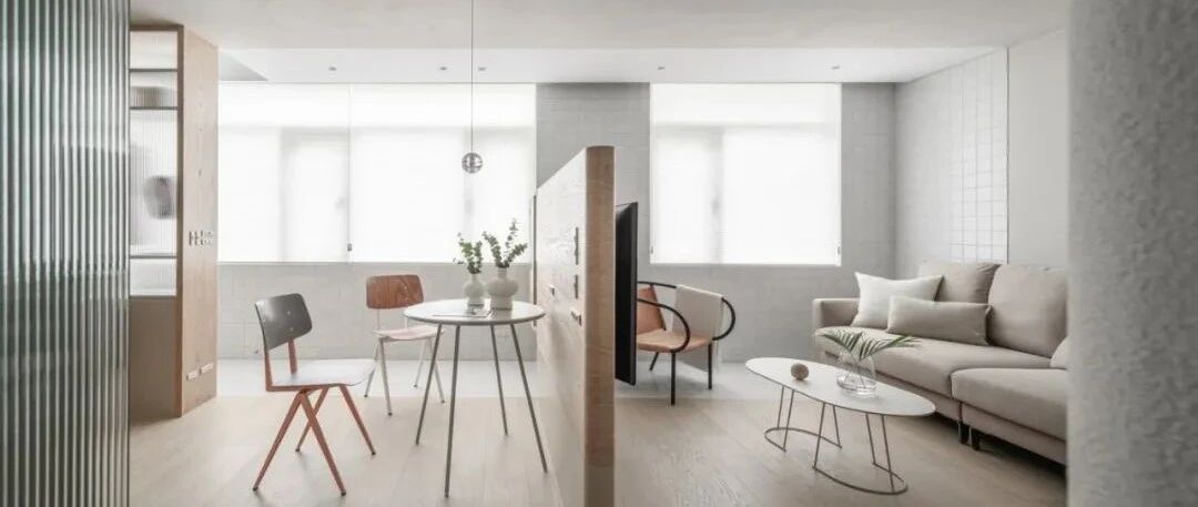 76㎡新婚夫妻的家，LDK、半墙软隔断、隐形收纳...太通透了！