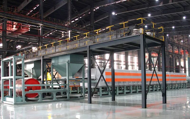 山东国惠所属鲁银新材自主建设年产两万吨钢带式精还原炉助力企业绿色发展