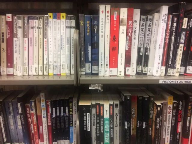 姞文的作品在温哥华图书馆被多次借用  