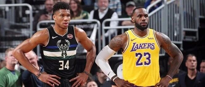 NBA赛事很快就复赛了！欣赏停赛前各队最佳球星 詹姆斯字母哥荣耀引领球队