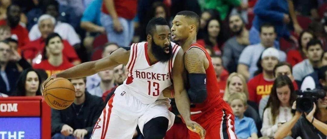 火箭队球星大胡子Crossover过掉的球员：老詹乔治库里成背景 直接把书豪晃倒了