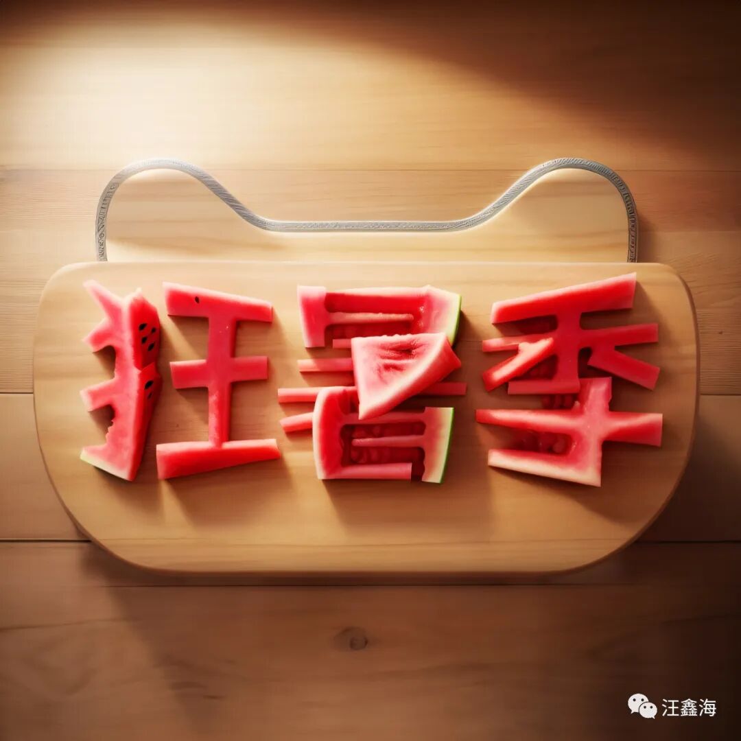Stable Diffusion | 商业应用：字体设计—狂暑季