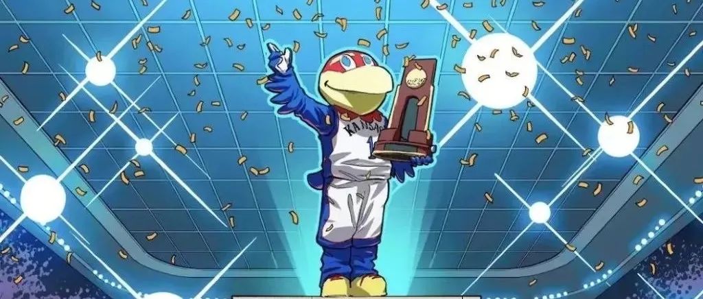 堪萨斯大学赢得全美大学生篮球联赛NCAA冠军！