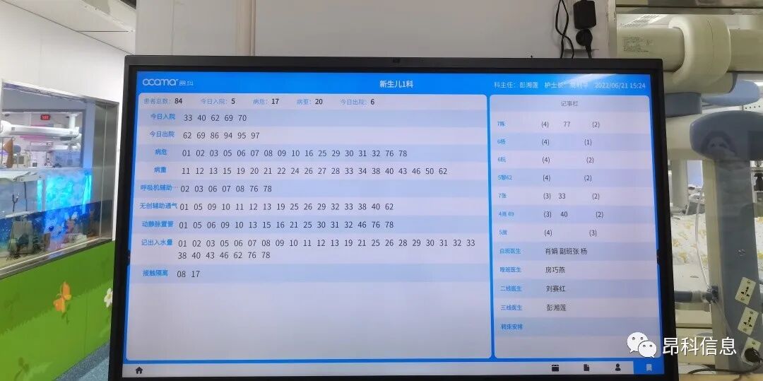 圖片護士站交互大屏  智慧病房  護士站電子白  智慧護理交互大屏
