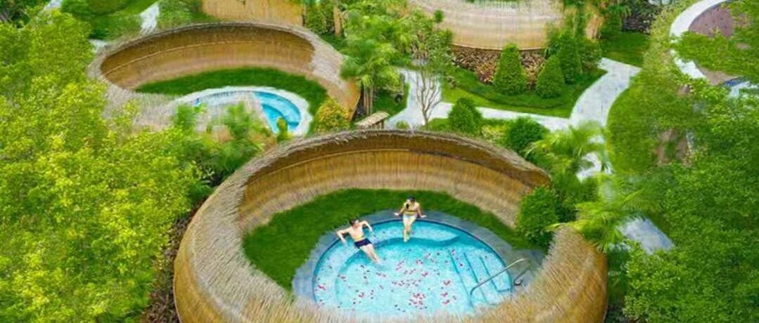 隐匿于从化的泰式风情酒店，打卡网红鸟巢池