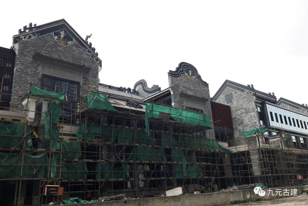 清远茶博城第三期工程进度