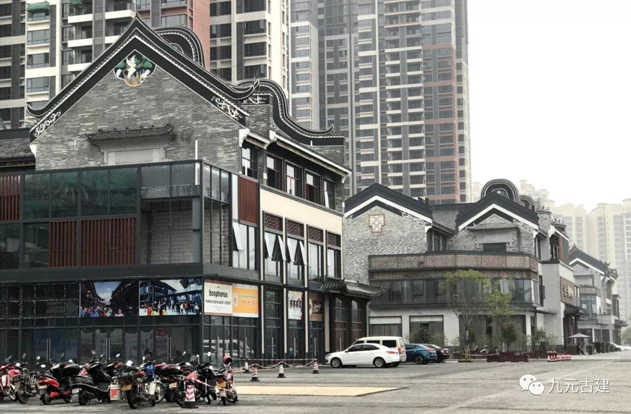 清远茶博城第三期工程进度