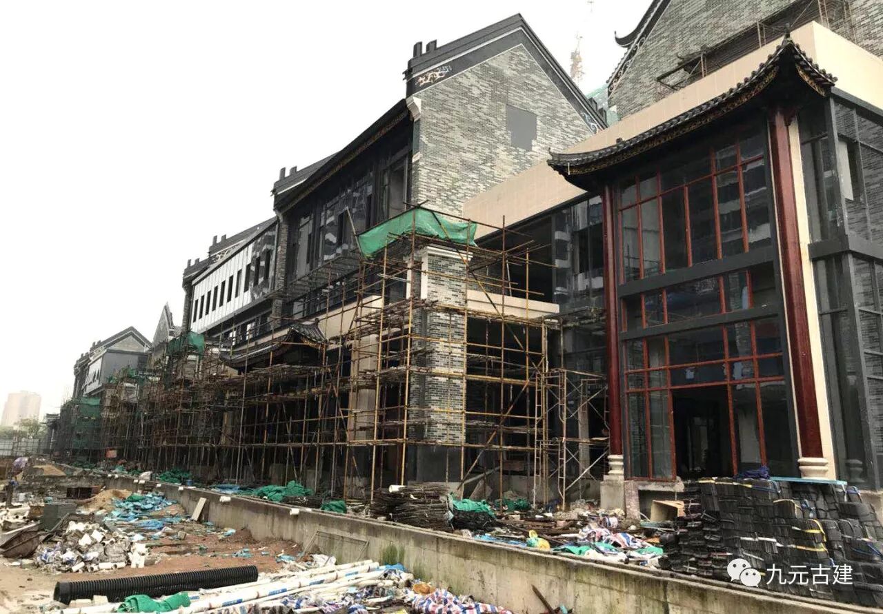 清远茶博城第三期工程进度