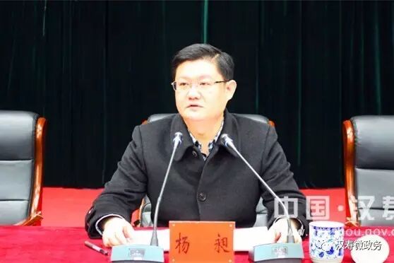 汉寿县委书记杨昶讲话