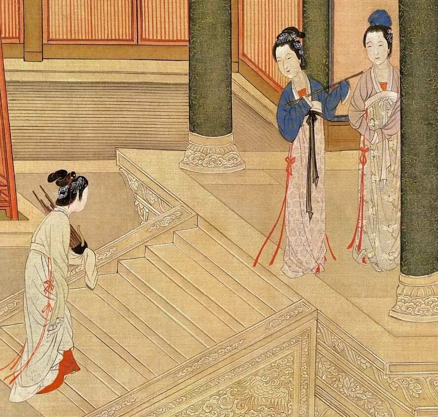 从《汉宫春晓图》,看古代女神如何玩转春天!