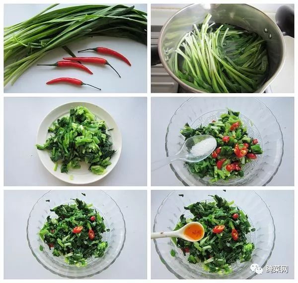 五种韭菜的腌制方法回来了