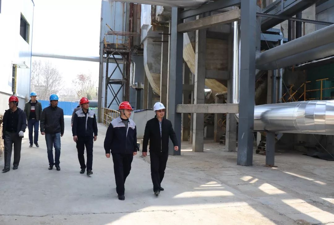 能源回收创业项目 能源集团亚行项目办领导深入青岛沧海新城消除白烟及余热回收项目调研！