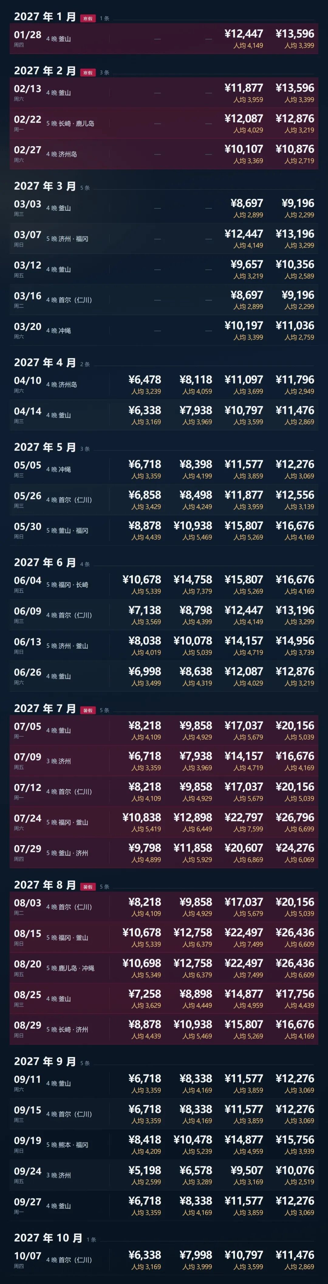 皇家加勒比海洋光谱号双11游轮优惠 上海香港出发1498元起 端午中秋不加价