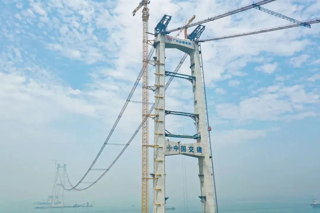 【5/23更新】壮观！海中最高猫道来了，那您知道啥是猫道吗？的图2