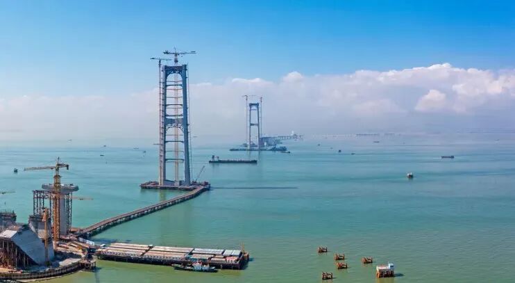 【5/23更新】壮观！海中最高猫道来了，那您知道啥是猫道吗？的图4