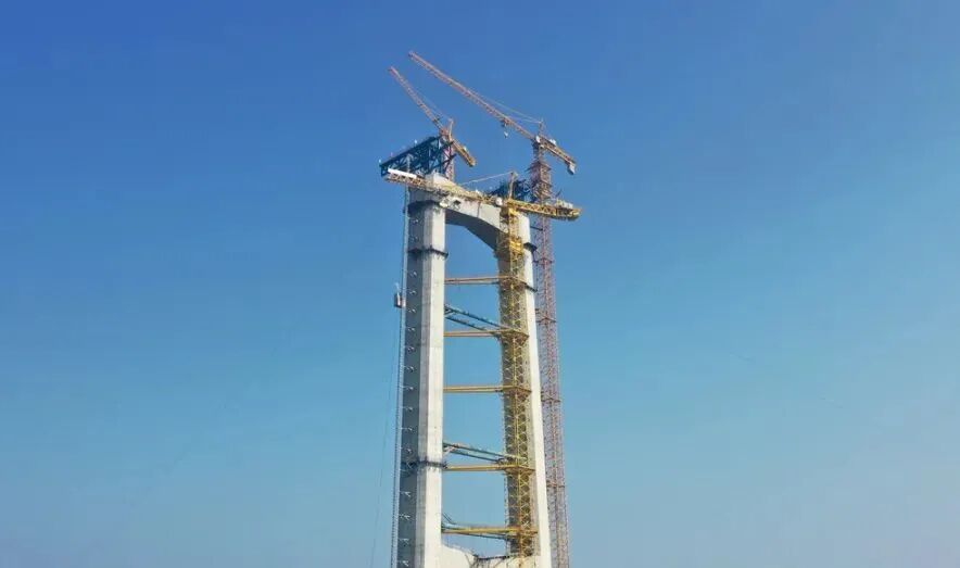 【5/23更新】壮观！海中最高猫道来了，那您知道啥是猫道吗？的图8