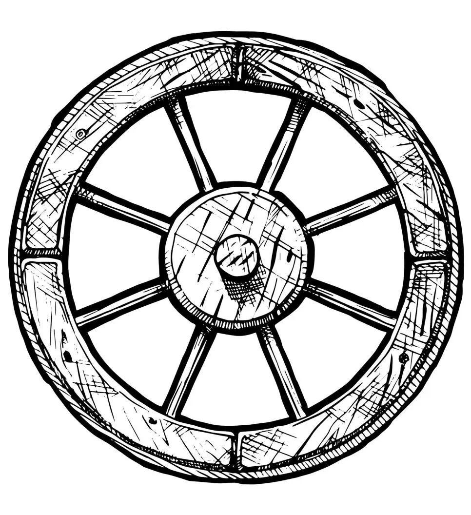 这也从反面证明了轮子对人类文明发展的重要性.