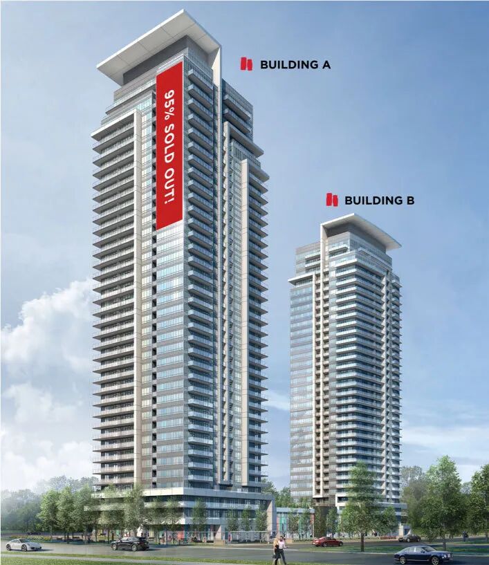康山hwy 7 Bayview黄金位置pavilia Towers柏丽阁高级公寓楼盘 送车位 潜力巨大 朱虹加拿大房产网