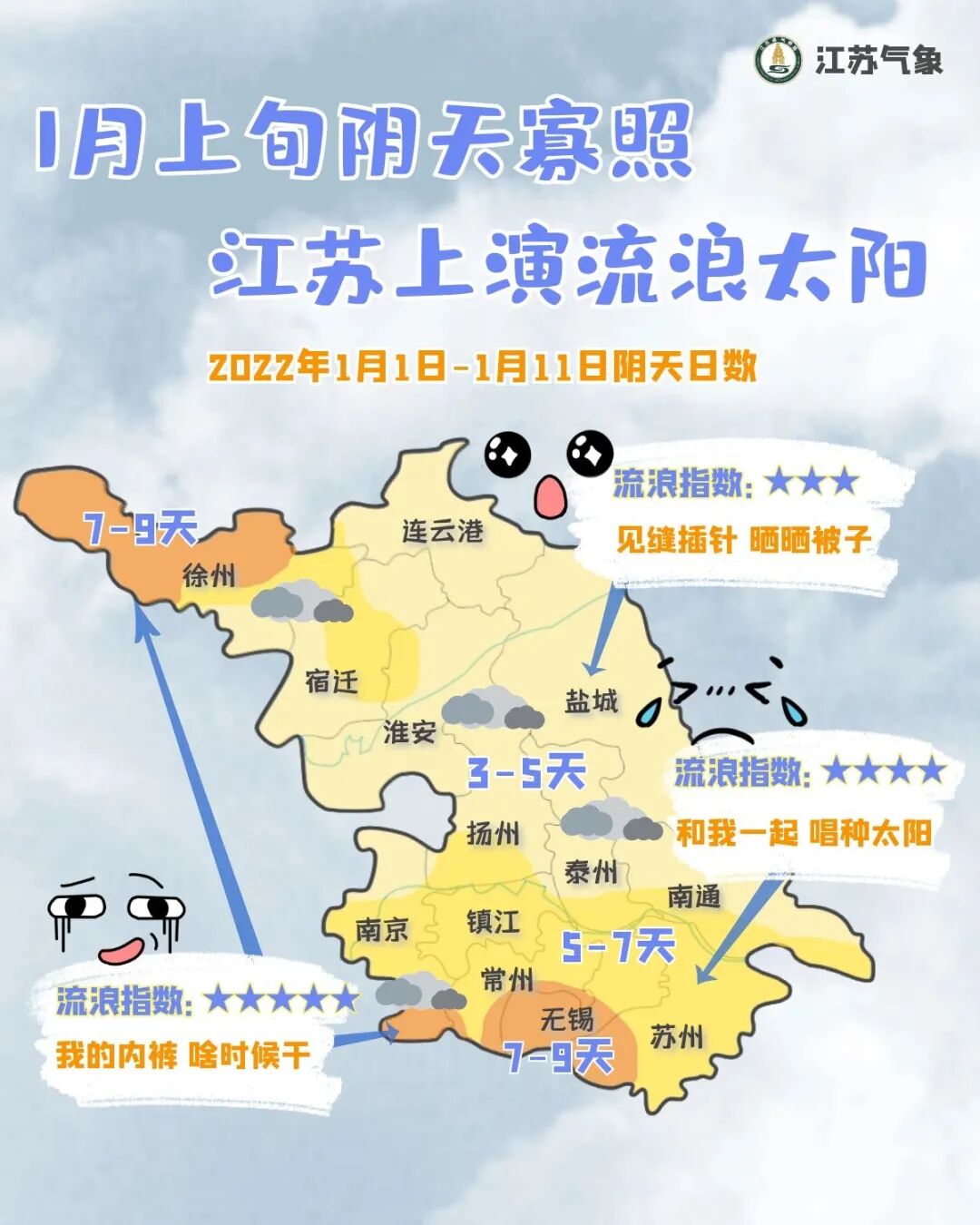 天气 两股冷空气来袭 苏南局地或将迎来雨夹雪 热点讯息网