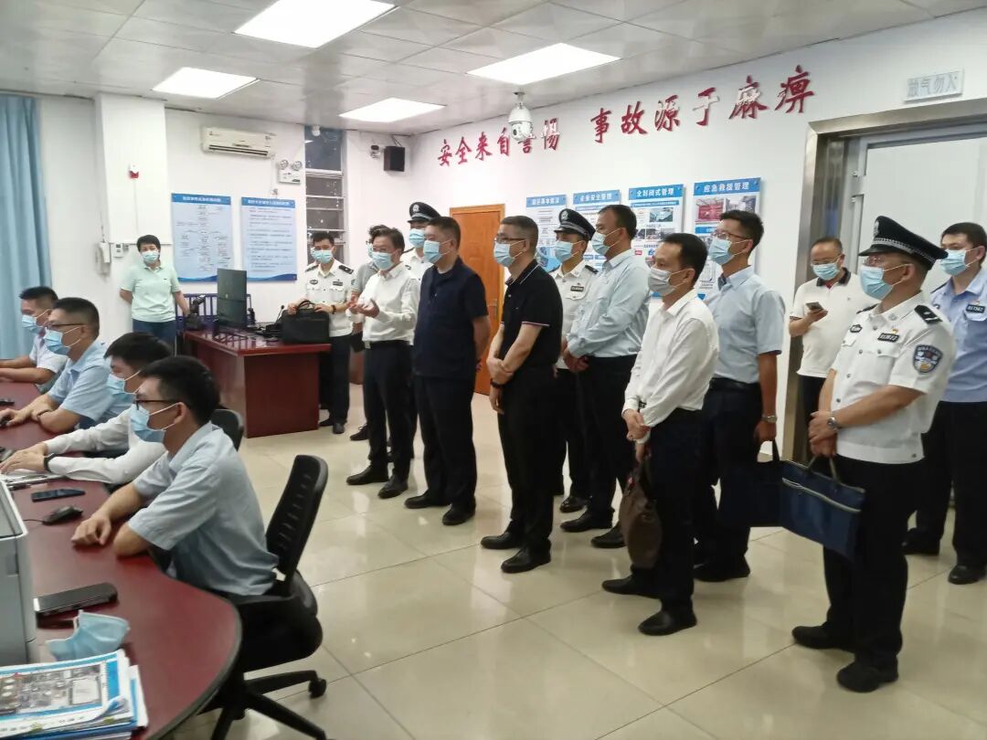 广州市副市长张锐带队到南沙小虎化工区检查安全管理情况-广东省应急