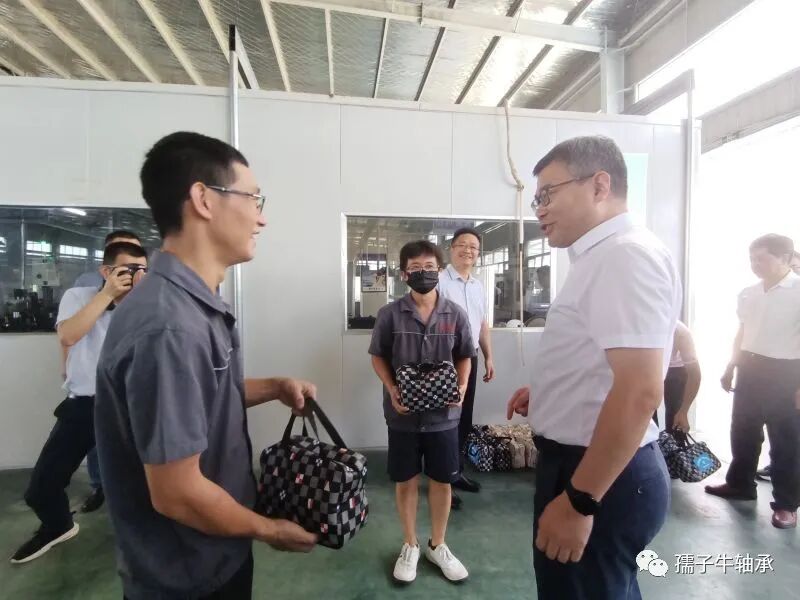 市长王国林率队到孺子牛送清凉(图2)