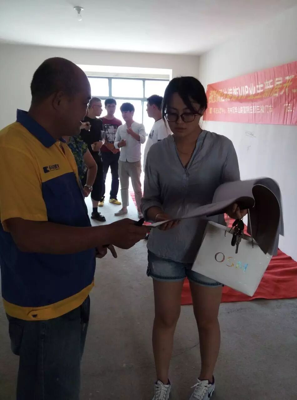 【今天又是好日子】恭喜紫光园李老师,中央花城张老师开工大吉!