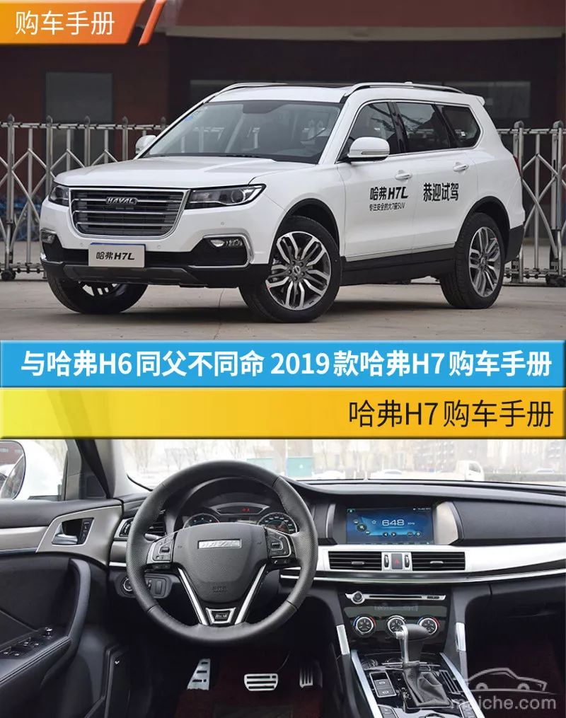 與哈弗H6同父不同命 2019款哈弗H7購車手冊 汽車 第3張