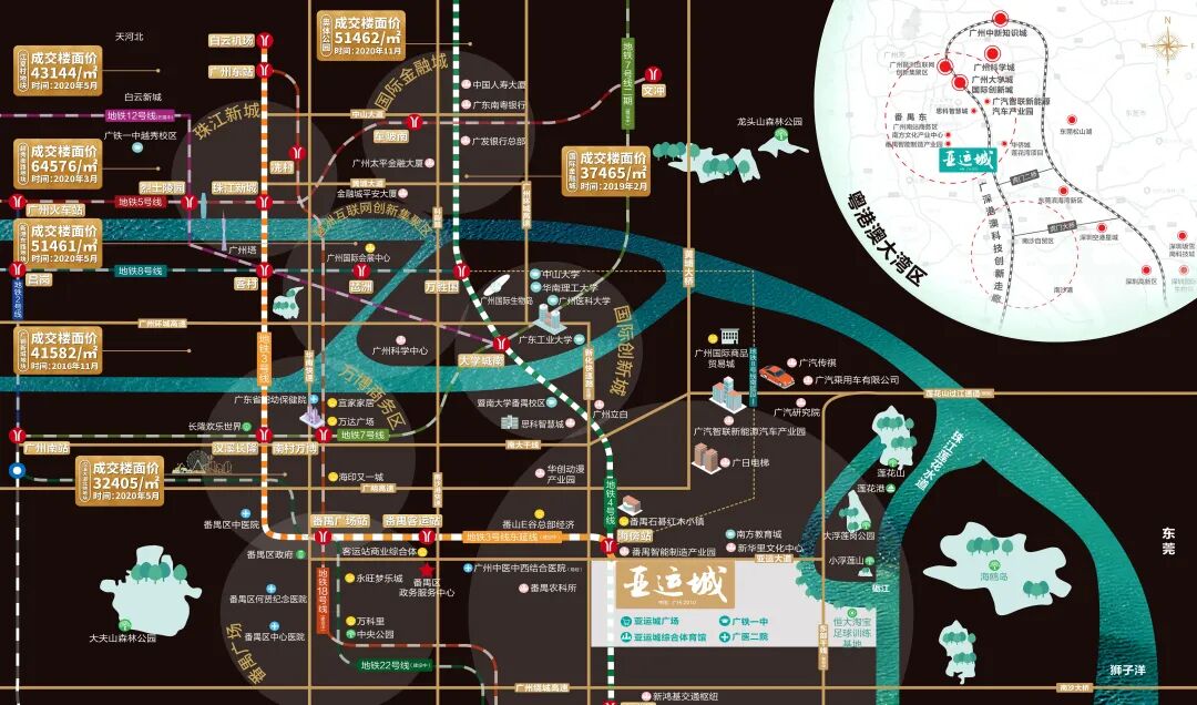 广州亚运城主力总价段在200-300万