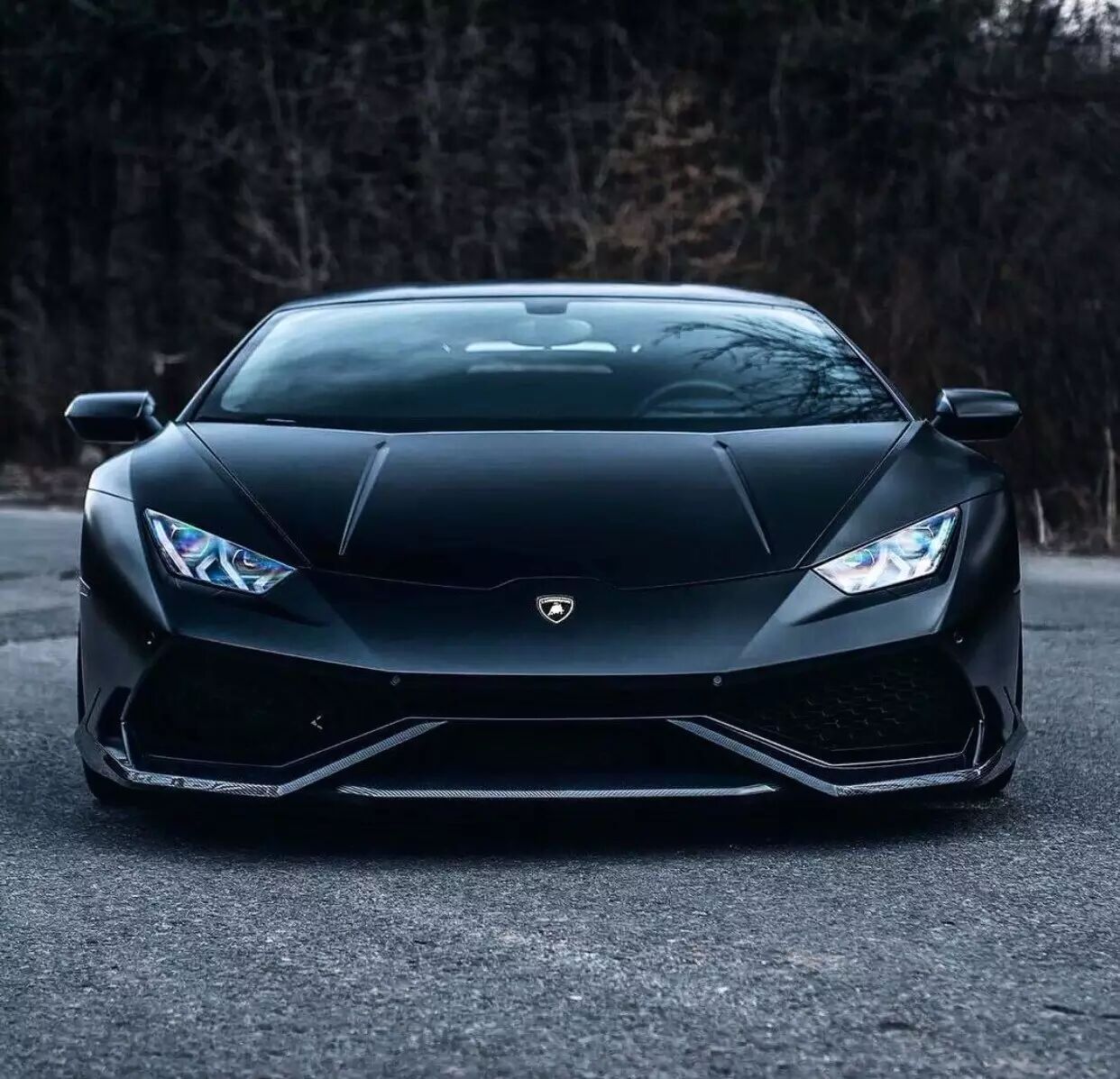 极致哑光黑兰博基尼lp610