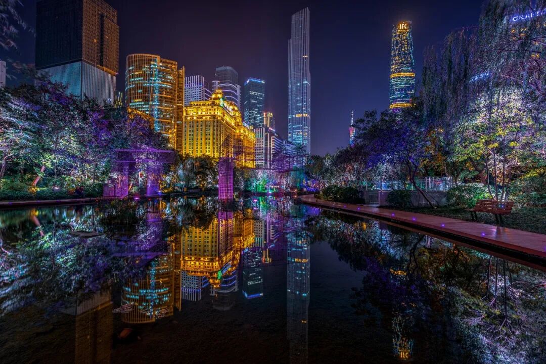 △广州花城汇夜景