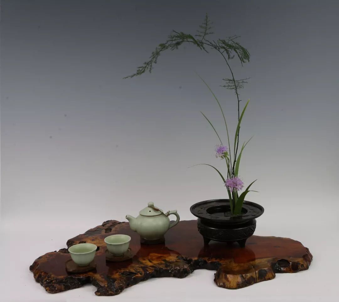 茶道插花 5月11日刘老师手把手教你茶席插花 五加一培训