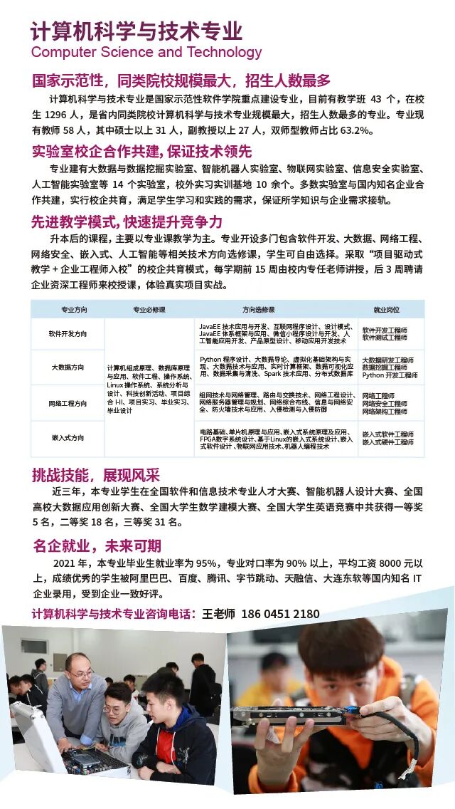 2022年哈尔滨信息工程学院专升本招生简章