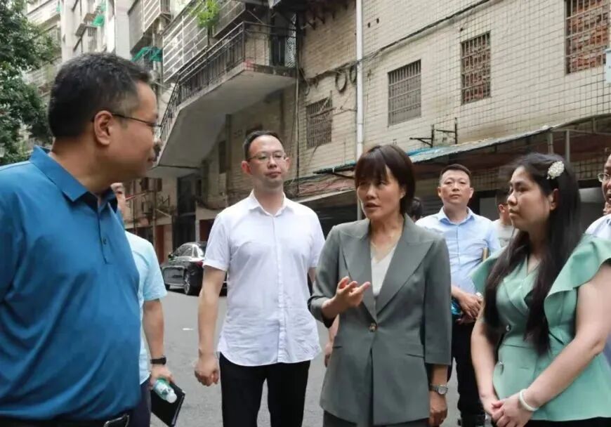 让老城区焕发新生机，谢海蓉调研这两项工作……