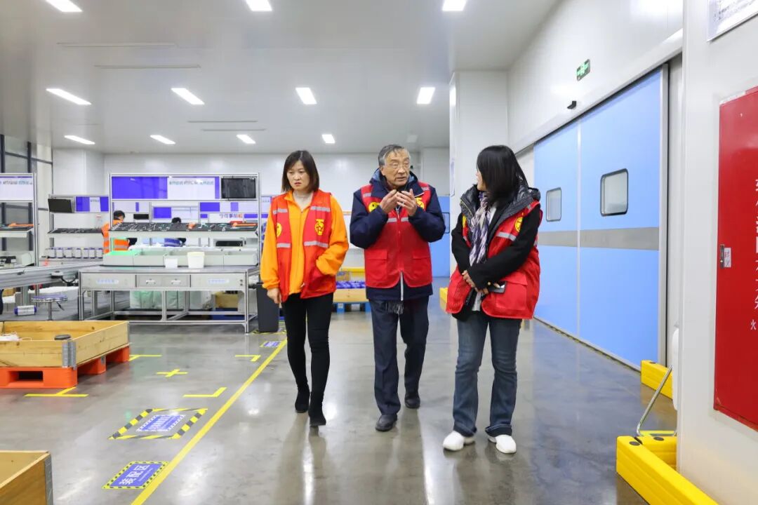 原特种设备高级检验师张幼德老师莅临法登阀门参观指导