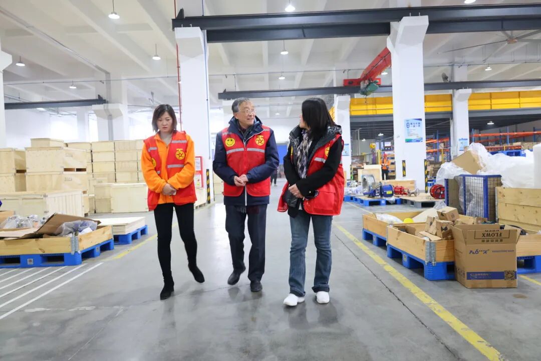 原特种设备高级检验师张幼德老师莅临法登阀门参观指导