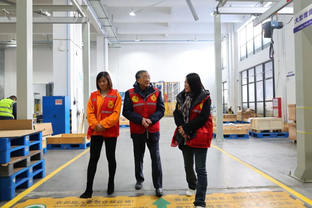 原特种设备高级检验师张幼德老师莅临法登阀门参观指导