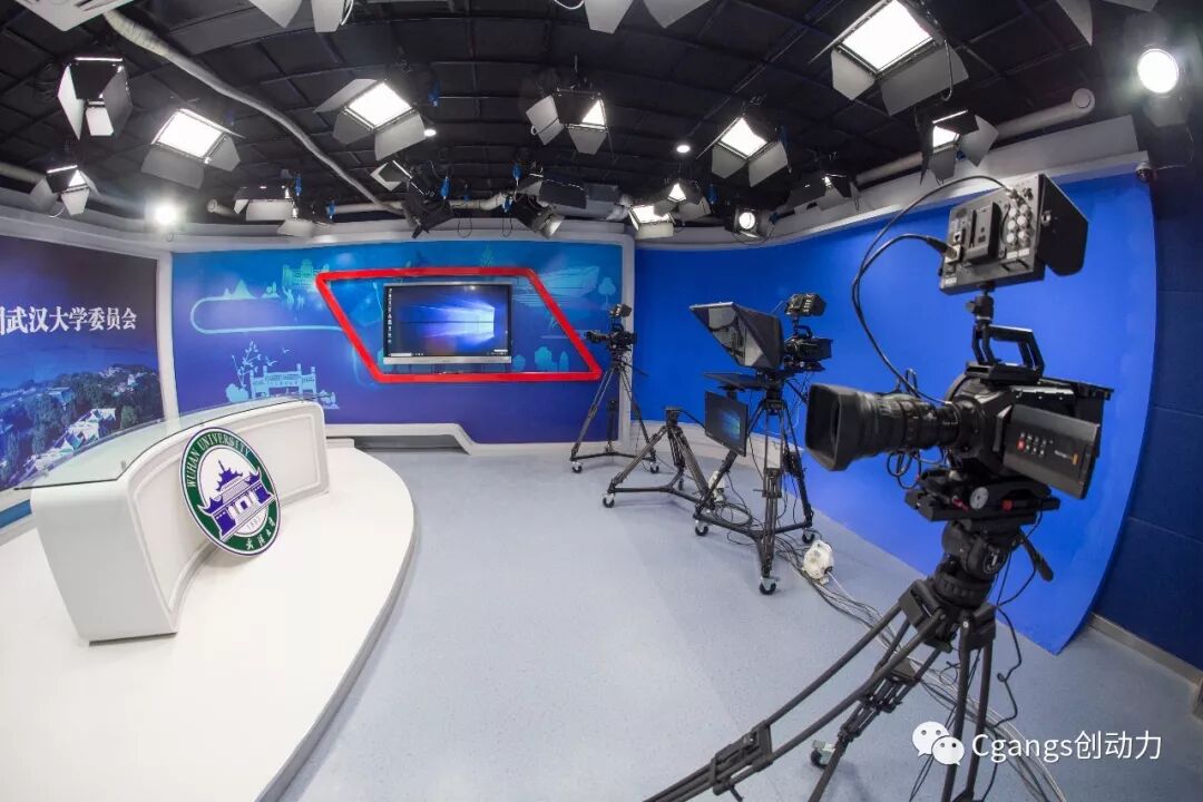 Blackmagic Design产品 助力武汉大学全景虚拟全媒体演播室建立