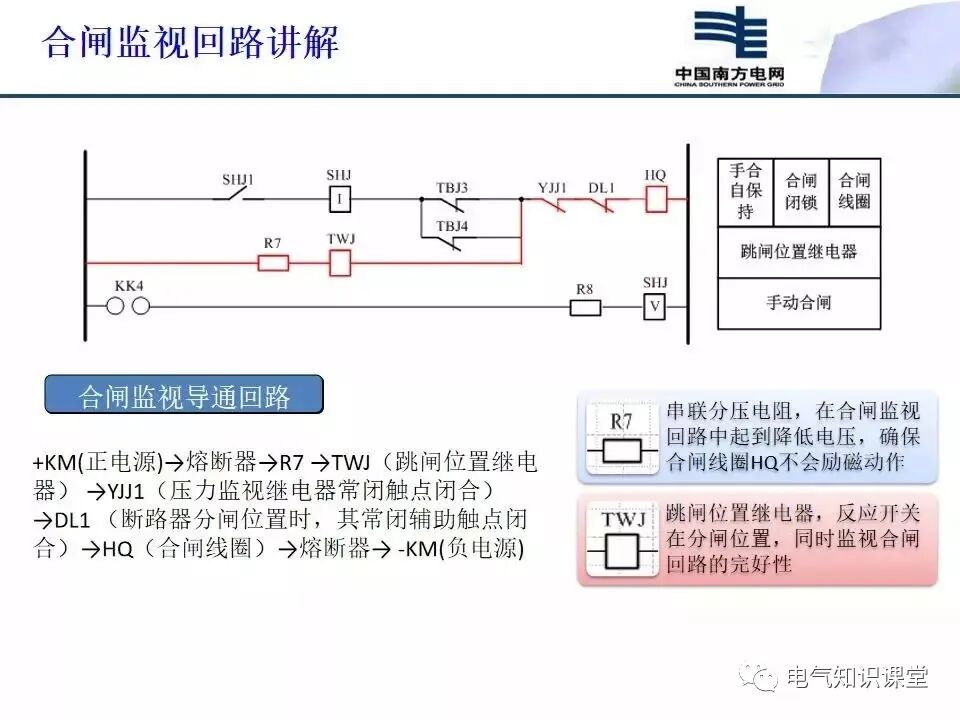 二次回路识图基本方法及断路器控制回路介绍，建议收藏！的图15