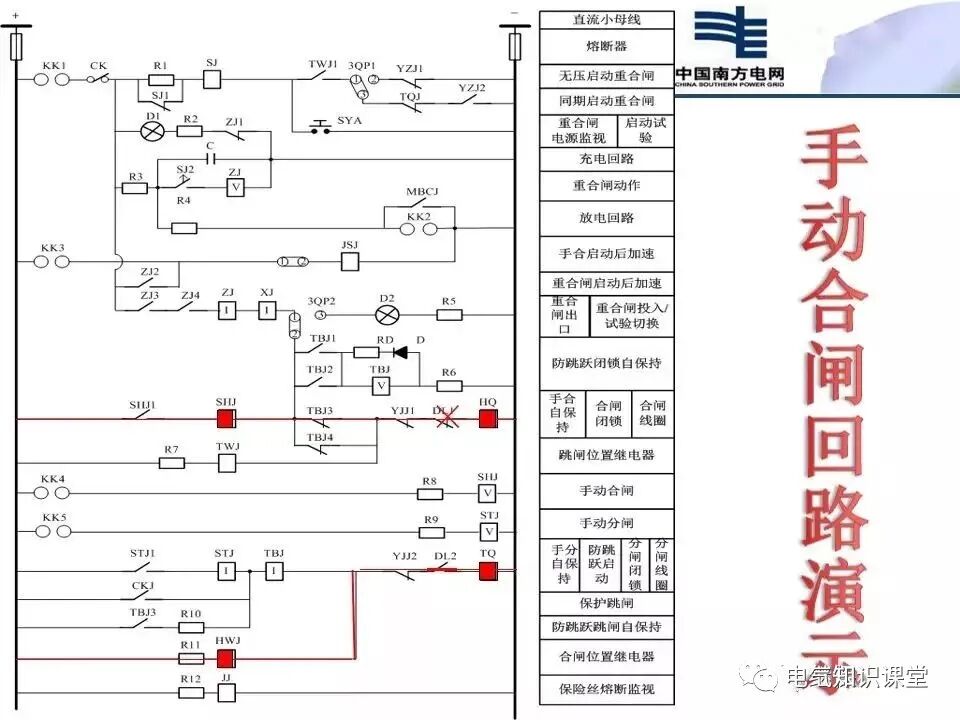 二次回路识图基本方法及断路器控制回路介绍，建议收藏！的图19