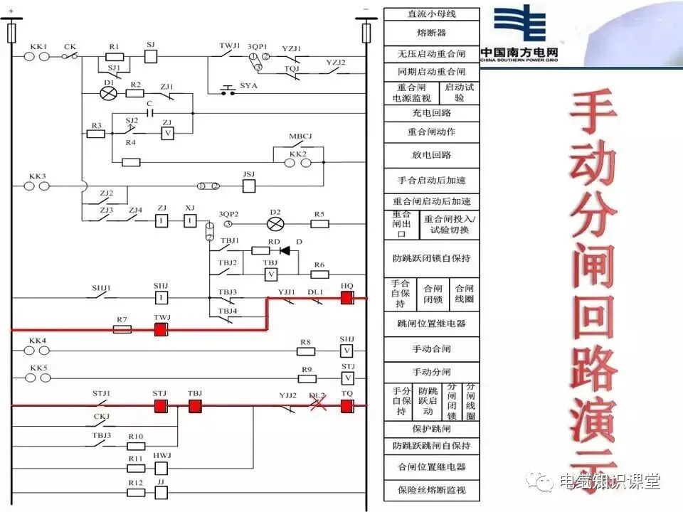 二次回路识图基本方法及断路器控制回路介绍，建议收藏！的图25