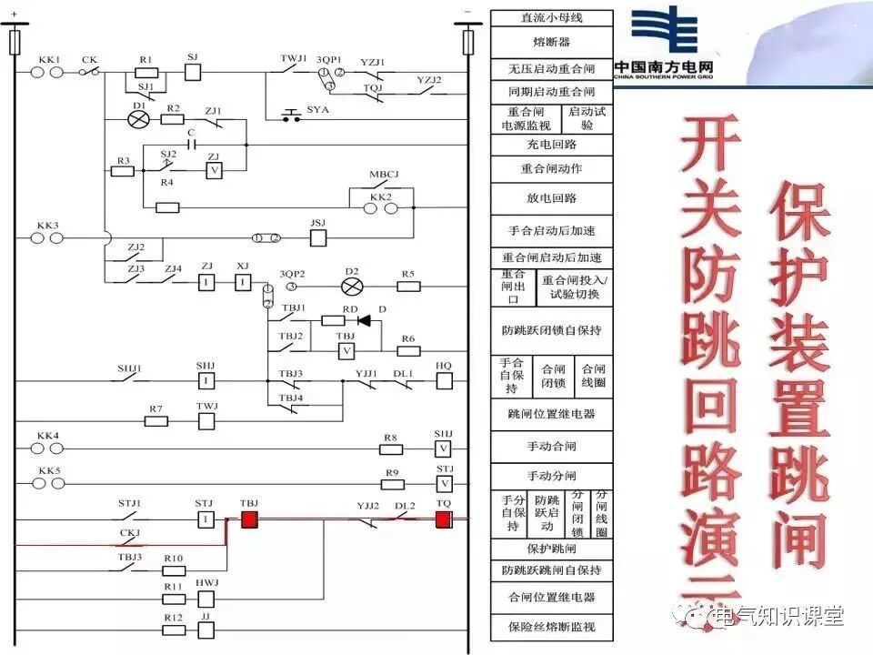 二次回路识图基本方法及断路器控制回路介绍，建议收藏！的图33