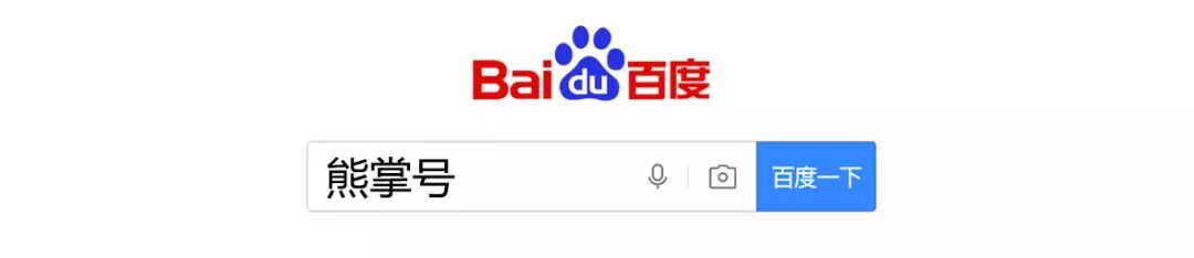 搜索与暴力美学碰撞！ 熊掌号的另类思考