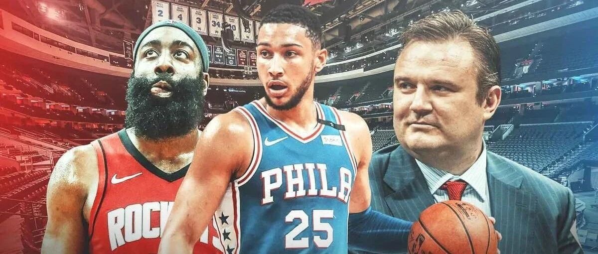 你也配！西蒙斯还想卖出哈登的价？