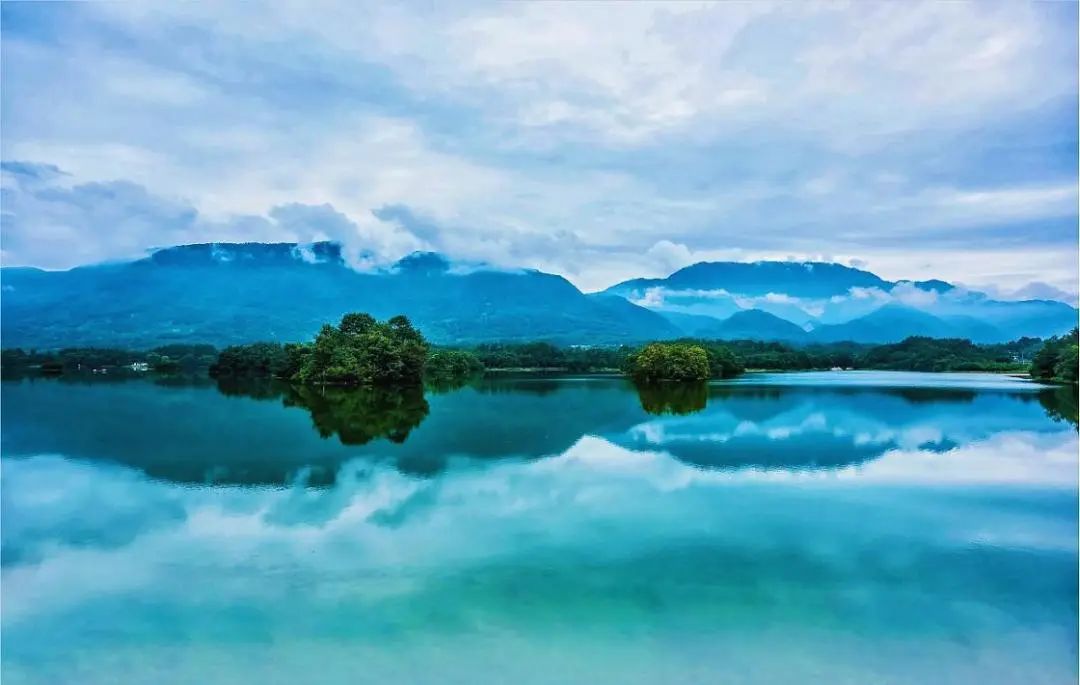 安州区白水湖风景区图片