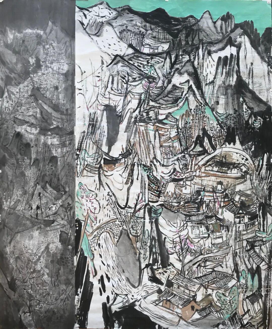 梁明山水画院山水画研修班、泼墨泼彩山水画高级研修班2022年招生开启