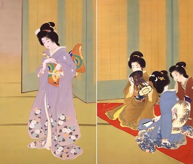 她是日本美人画的高峰 前无古人 后无来者 充满唐代风味 画画教学 微信公众号文章阅读 Wemp