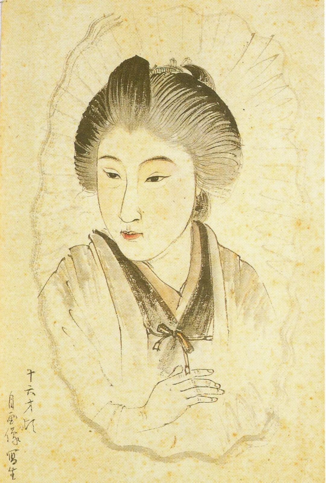 她是日本美人画的高峰 前无古人 后无来者 充满唐代风味 画画教学 微信公众号文章阅读 Wemp