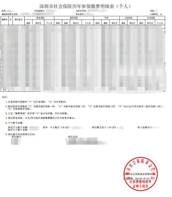问答|深圳上小一社保缴费清单怎么打印？断缴会影响上学吗？相关资料 5