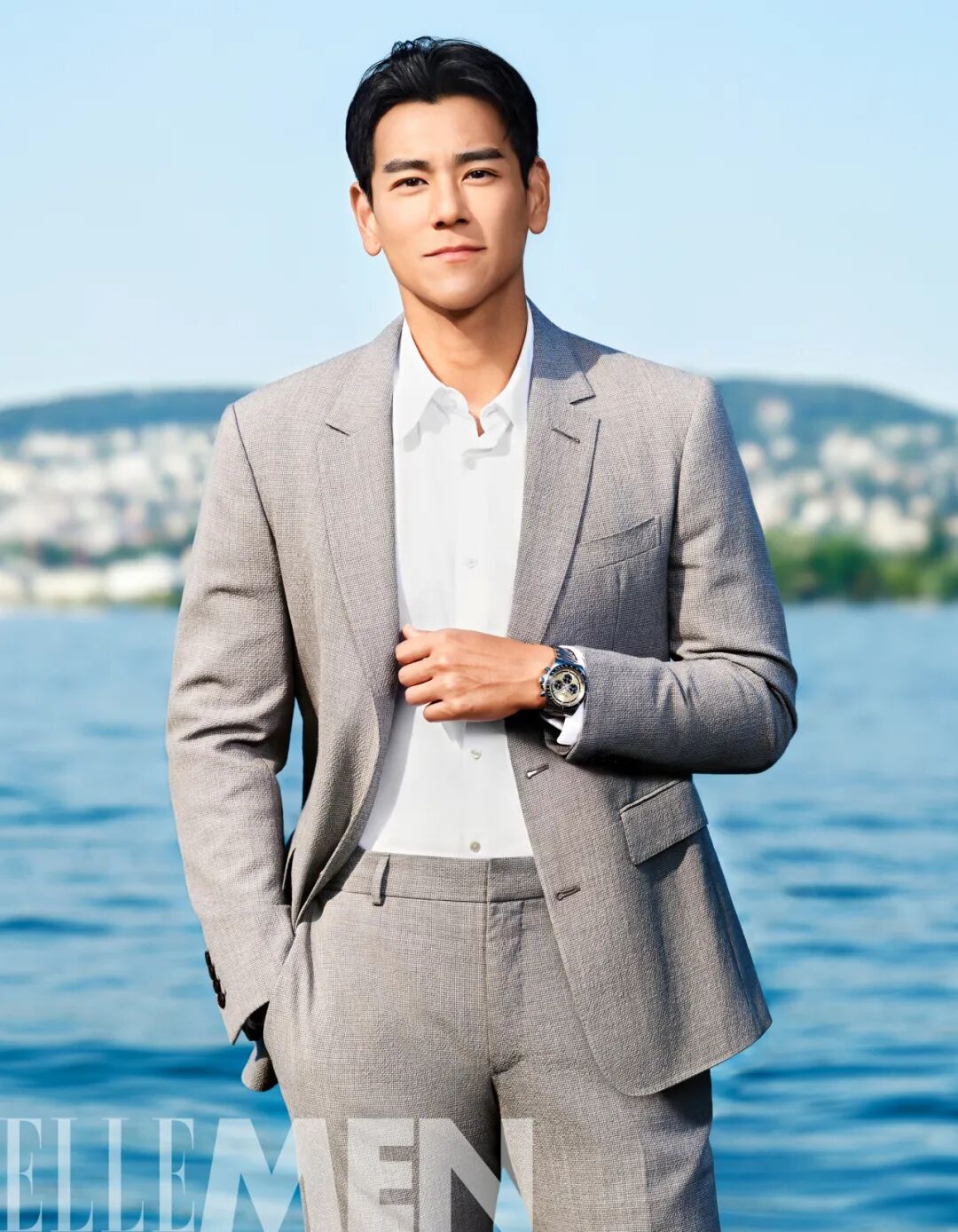 彭于晏说当下他是一名四十岁的演员,但年龄只是一个标记,提醒他经历过