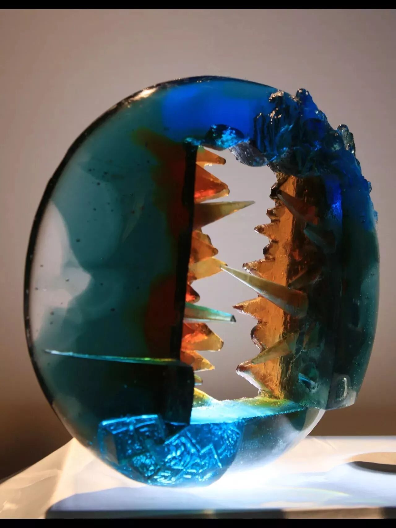 地方|50件中国·河间工艺玻璃设计创新大赛获奖作品演绎玻璃艺术之美